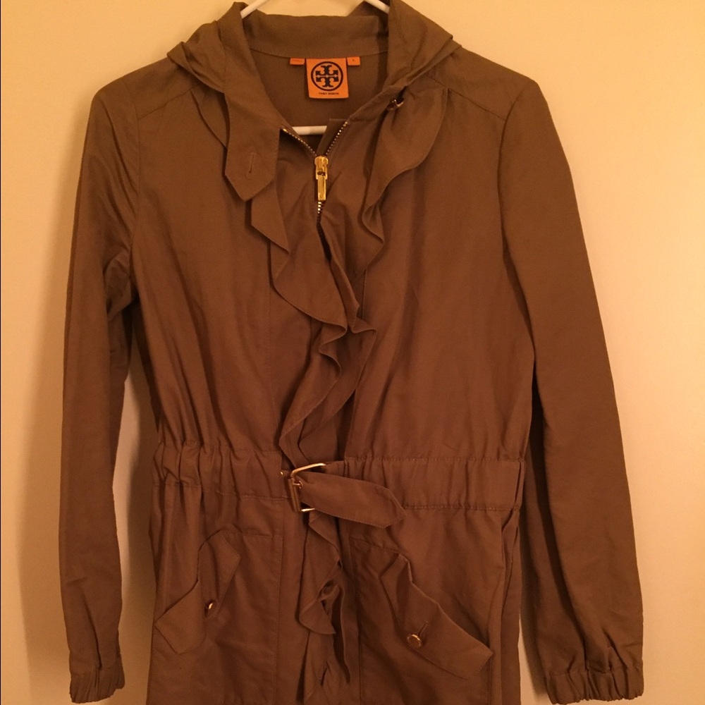 Tory burch raincoat